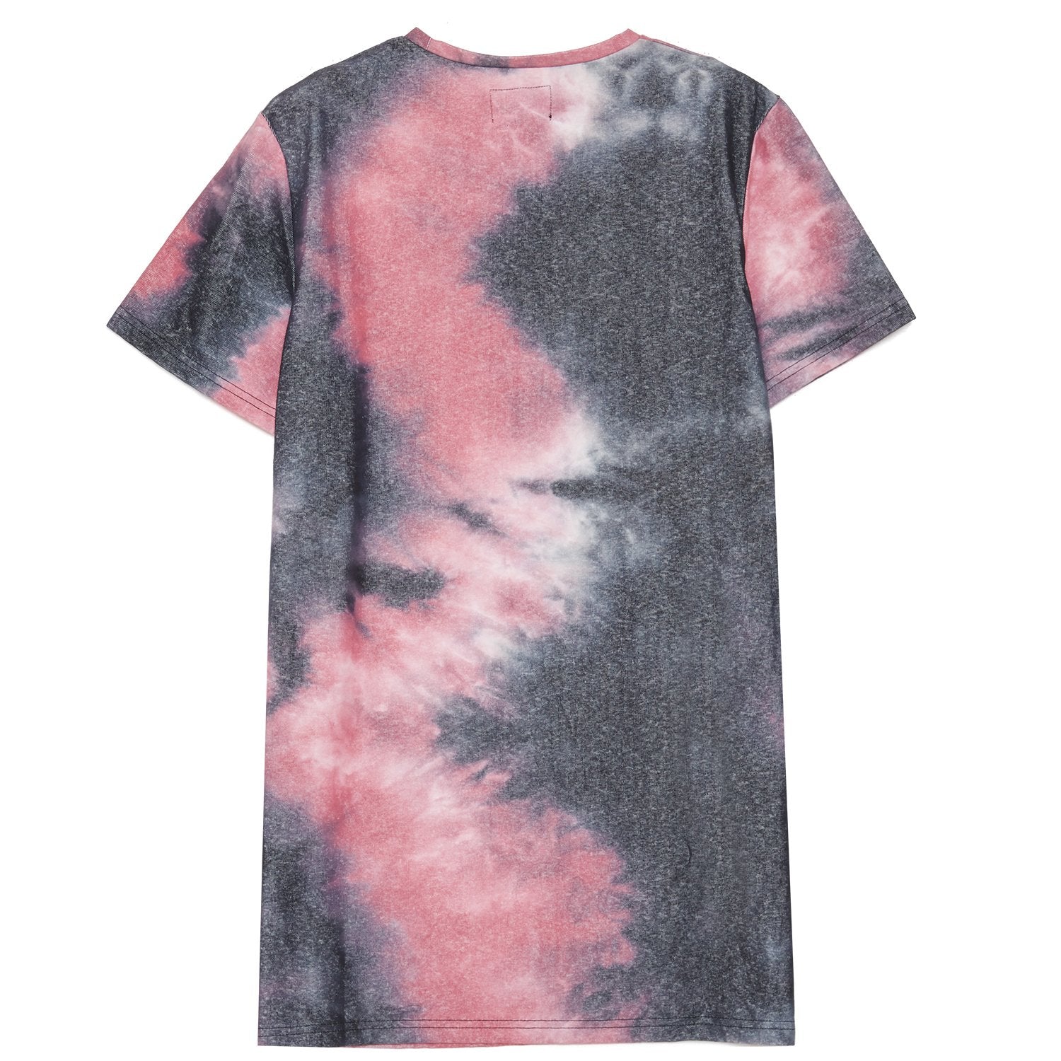 Sixth June - Robe t-shirt tie and dye framboise