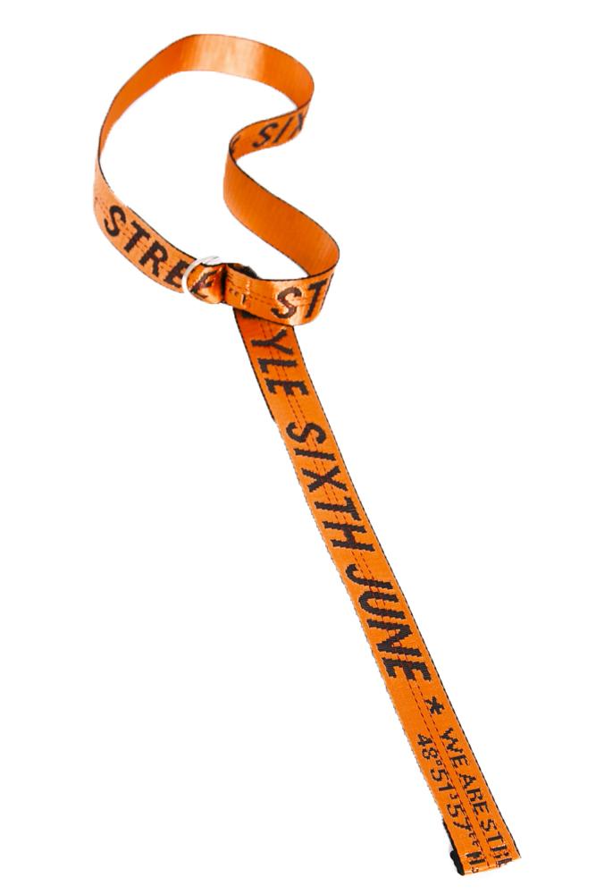 Sixth June - Ceinture streetstyle GPS orange