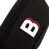 BumBumBag - Sac banane logo zip noir