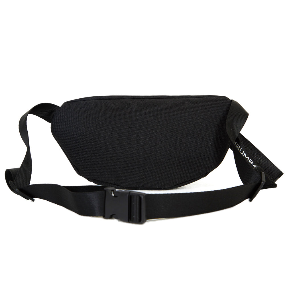 BumBumBag - Sac banane logo zip noir