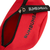 BumBumBag - Sac banane texte zip rouge