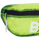 BumBumBag - Sac banane Sundae transparent vert