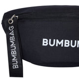 BumBumBag - Sac banane texte zip noir