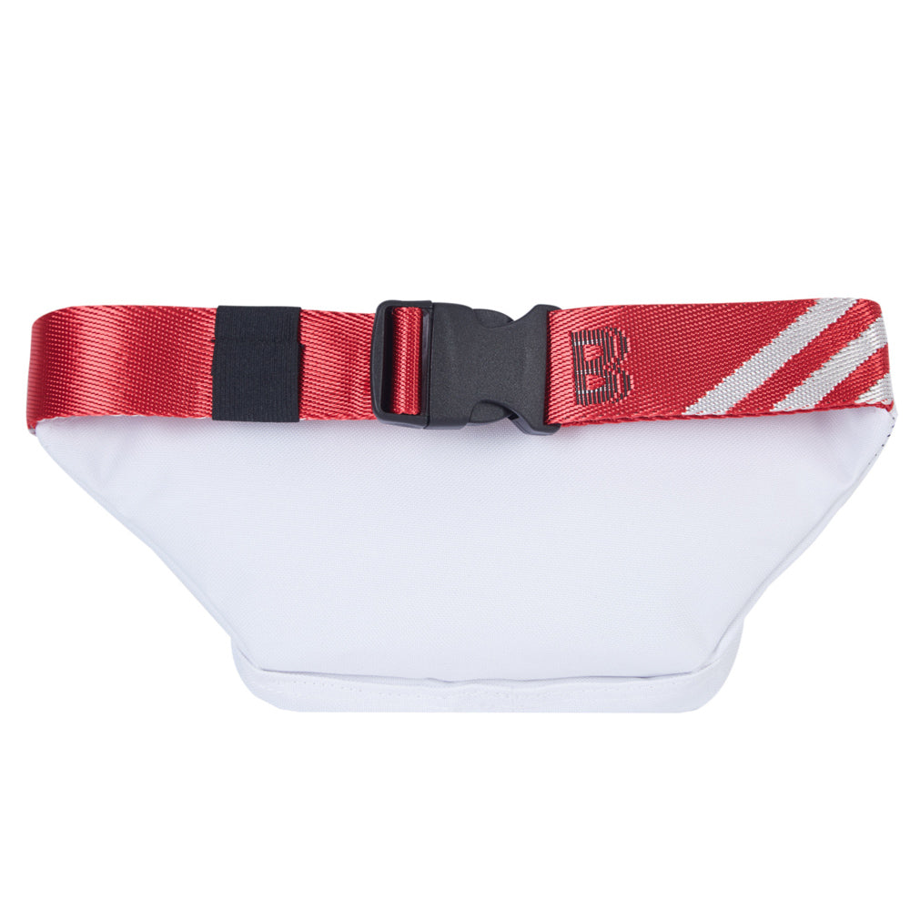 BumBumBag - Sac banane ceinture coloré blanc rouge