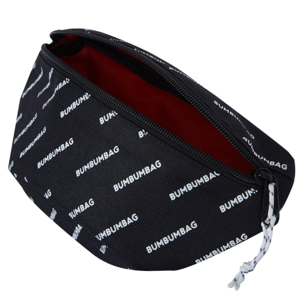 BumBumBag - Sac banane logomania noir