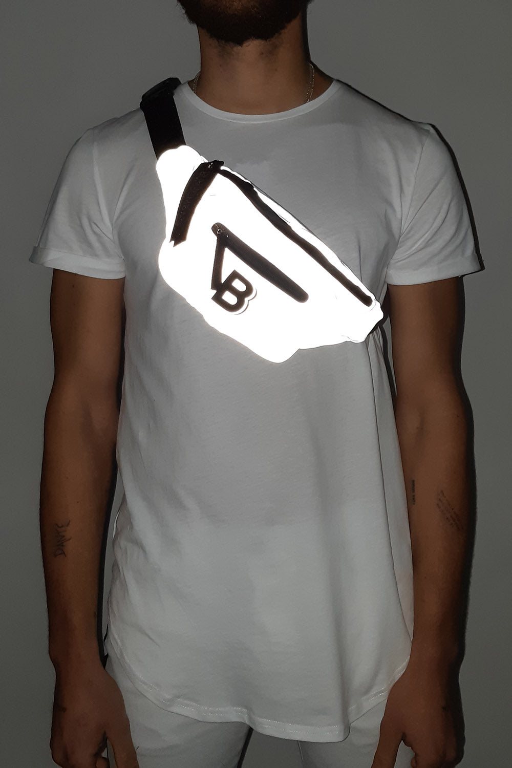 BumBumBag - Sac banane logo double zips fluorescent