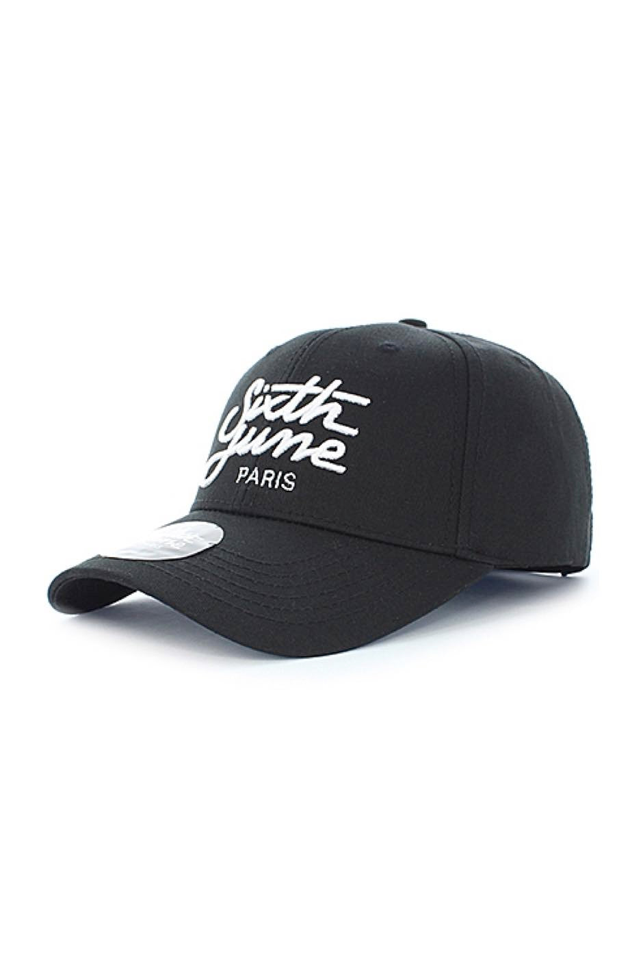 Sixth June - Casquette logo Noir