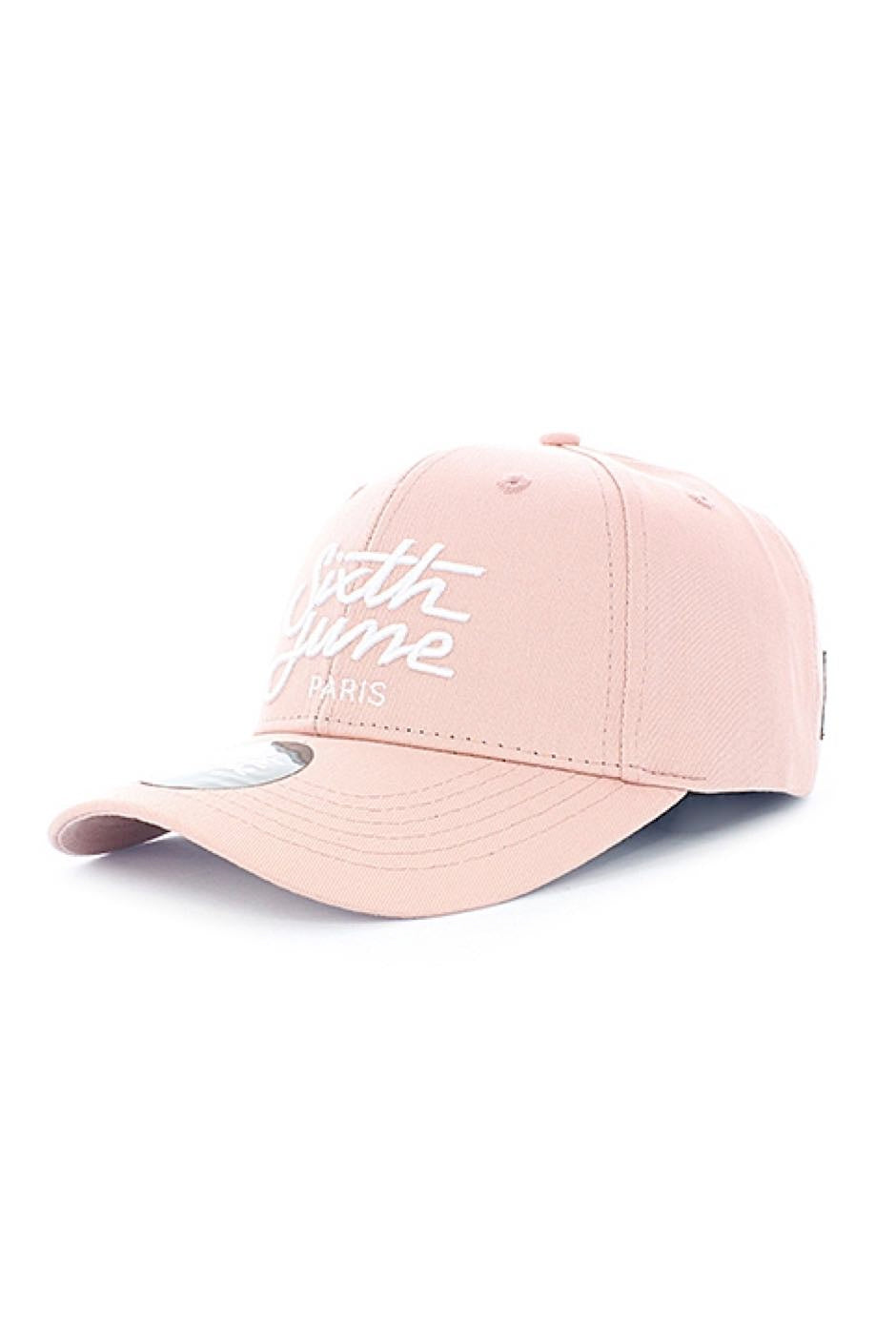 Sixth June - Casquette logo Rose