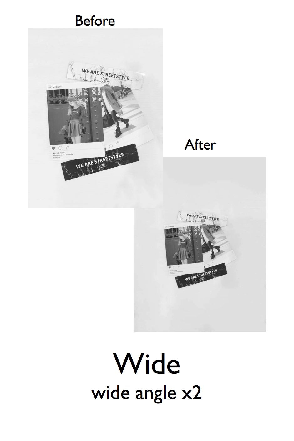 Sixth June - Kit clip lens universel noir 1331A