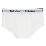 Sixth June - Shorty taille haute Blanc