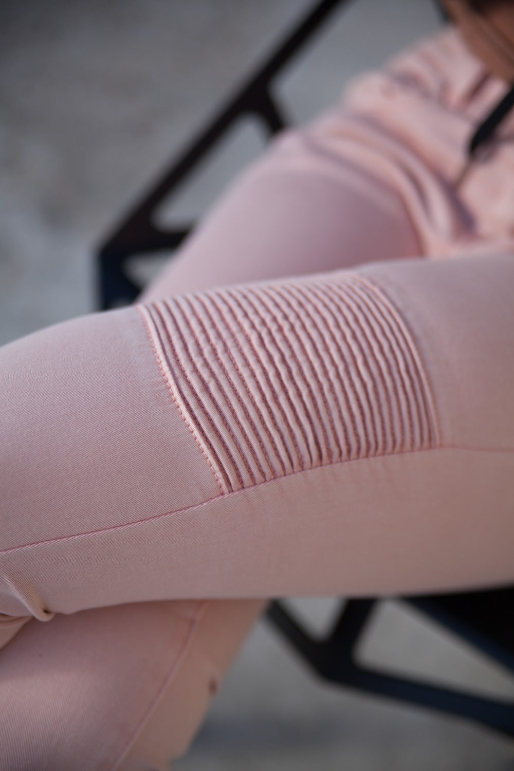 Sixth June - Jean biker Sixth June Femme rose W2259HDE