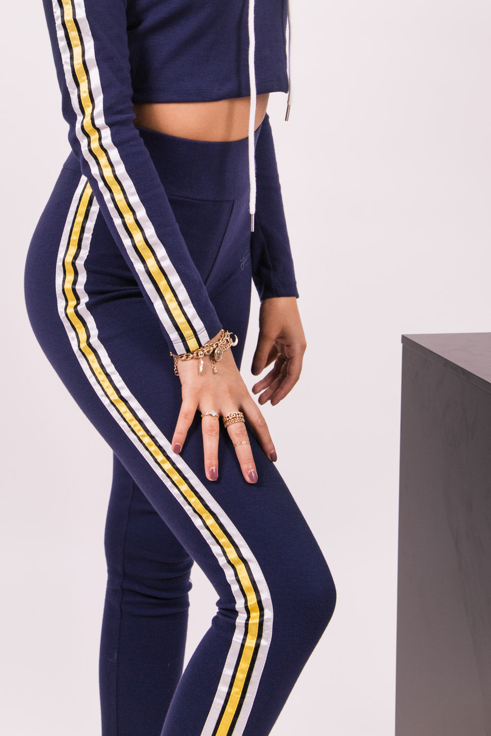 Sixth June - Legging bande tricolore bleu