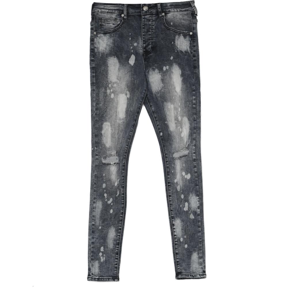 denim 7/8 with destroy