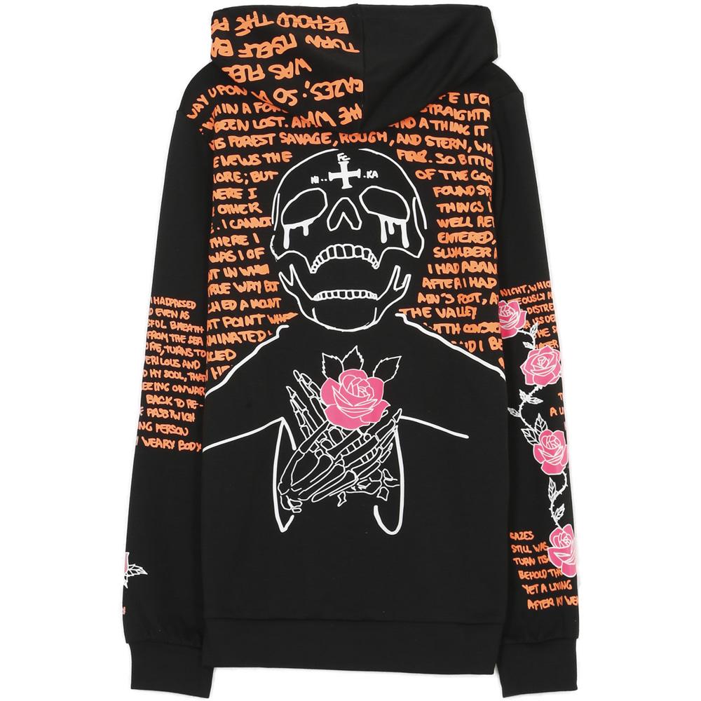 skull hoodie