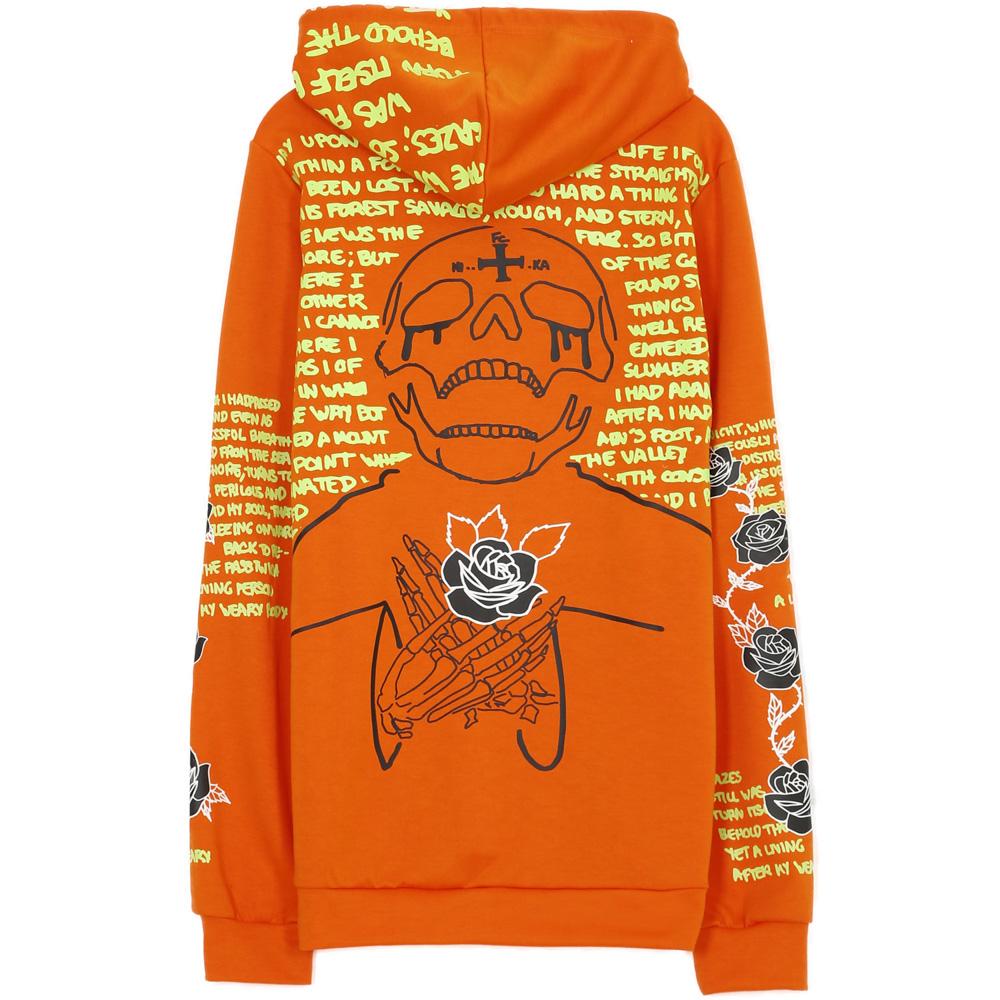 skull hoodie