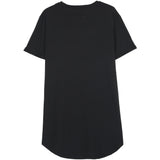 Sixth June - T-shirt oversize baroque noir blanc or