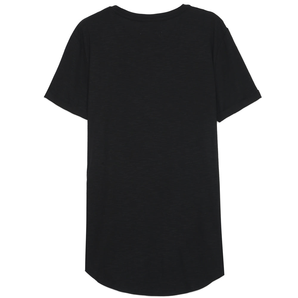 Sixth June - T-shirt gothique "designed in Paris" noir blanc