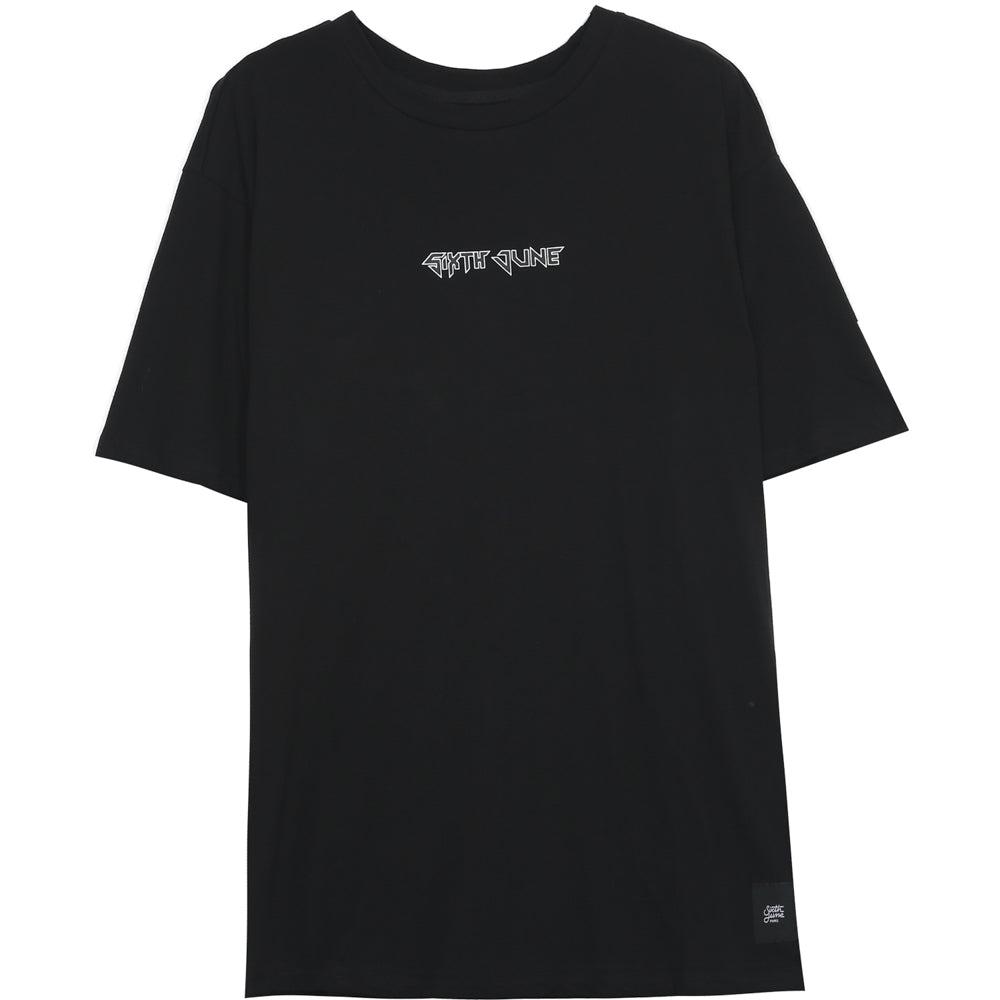 Sixth June - T-shirt "bad reputation" hard rock noir