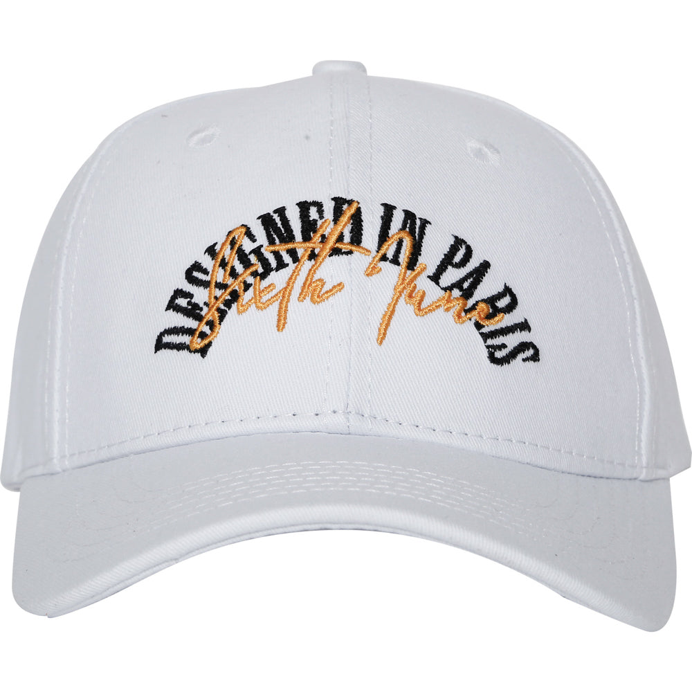 Sixth June - Casquette "designed in Paris" blanc