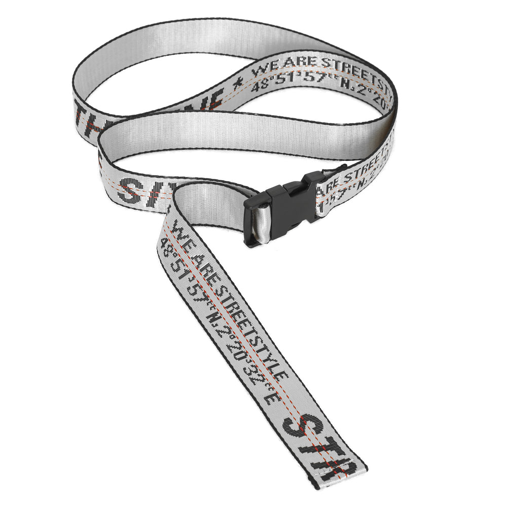 Sixth June - Ceinture clip streetstyle GPS blanc