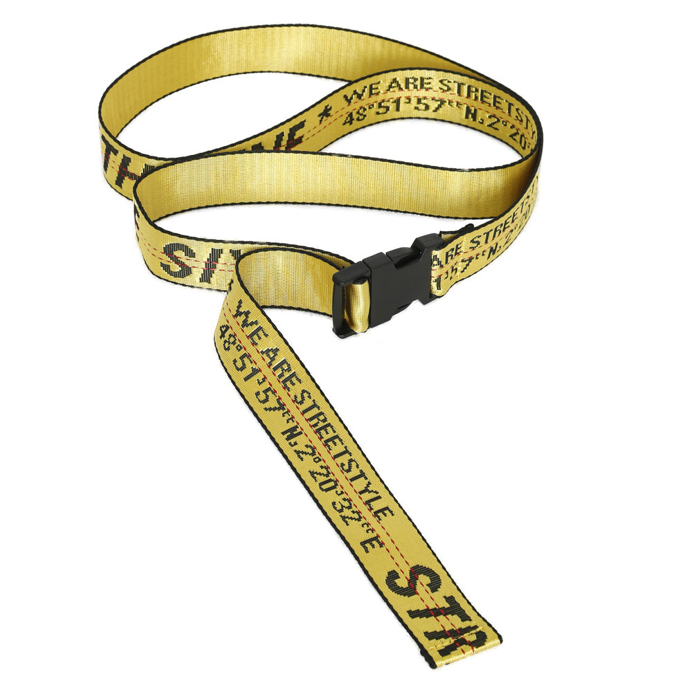 Sixth June - Ceinture clip streetstyle GPS jaune