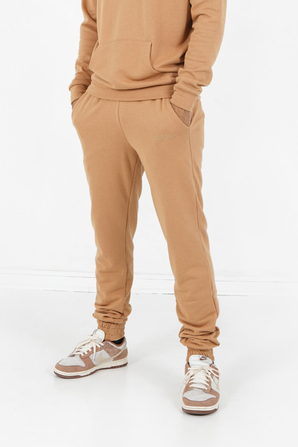 Sixth June - Jogging logo signature Marron clair