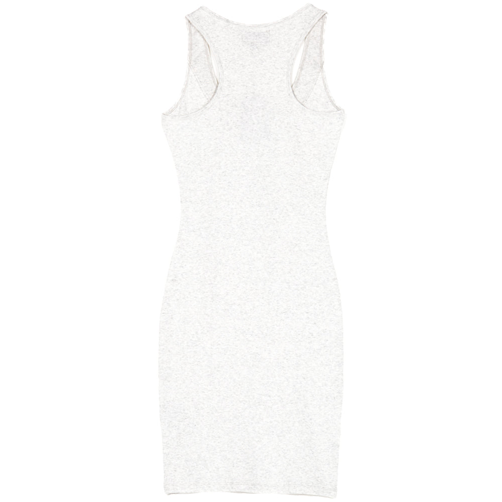 Sixth June - Robe côtelée boutons gris clair