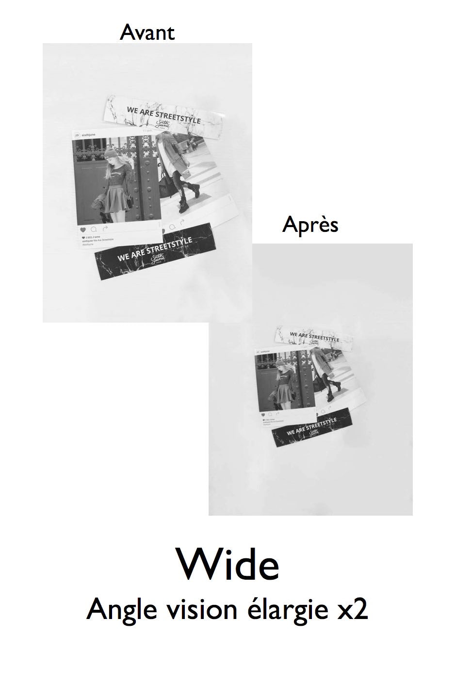 Sixth June - Kit clip lens universel rouge 1331A