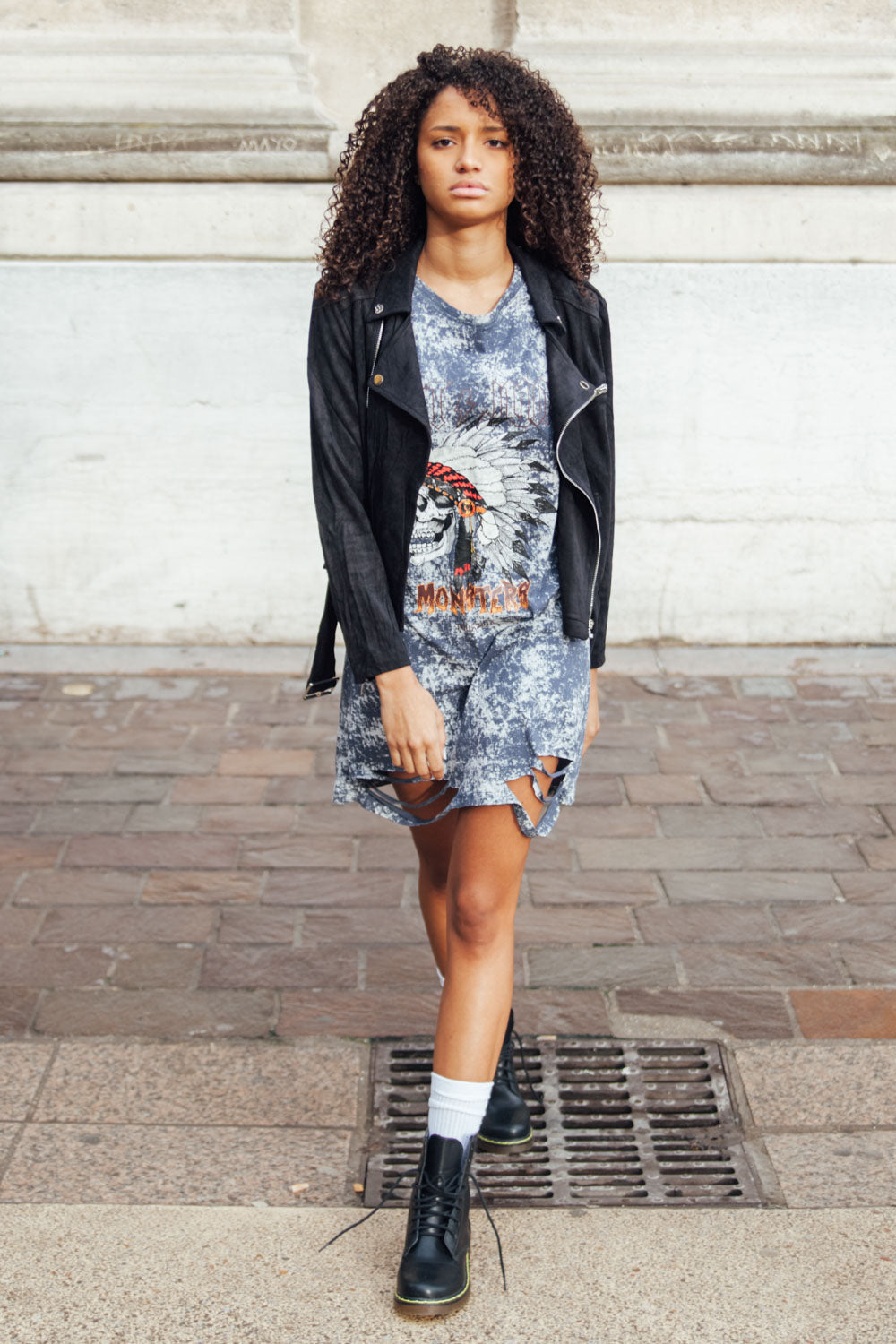 Sixth June - Robe Monsters destroy bleu foncé W2184VDR