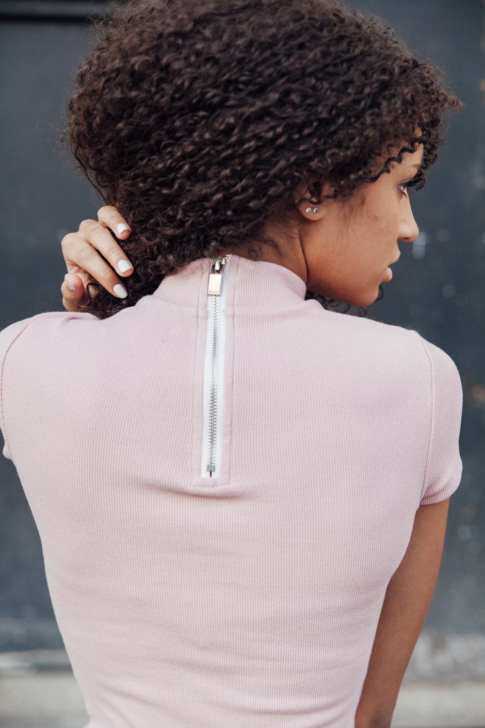 Sixth June - Robe mi-longue Femme destroy rose W2375VDR