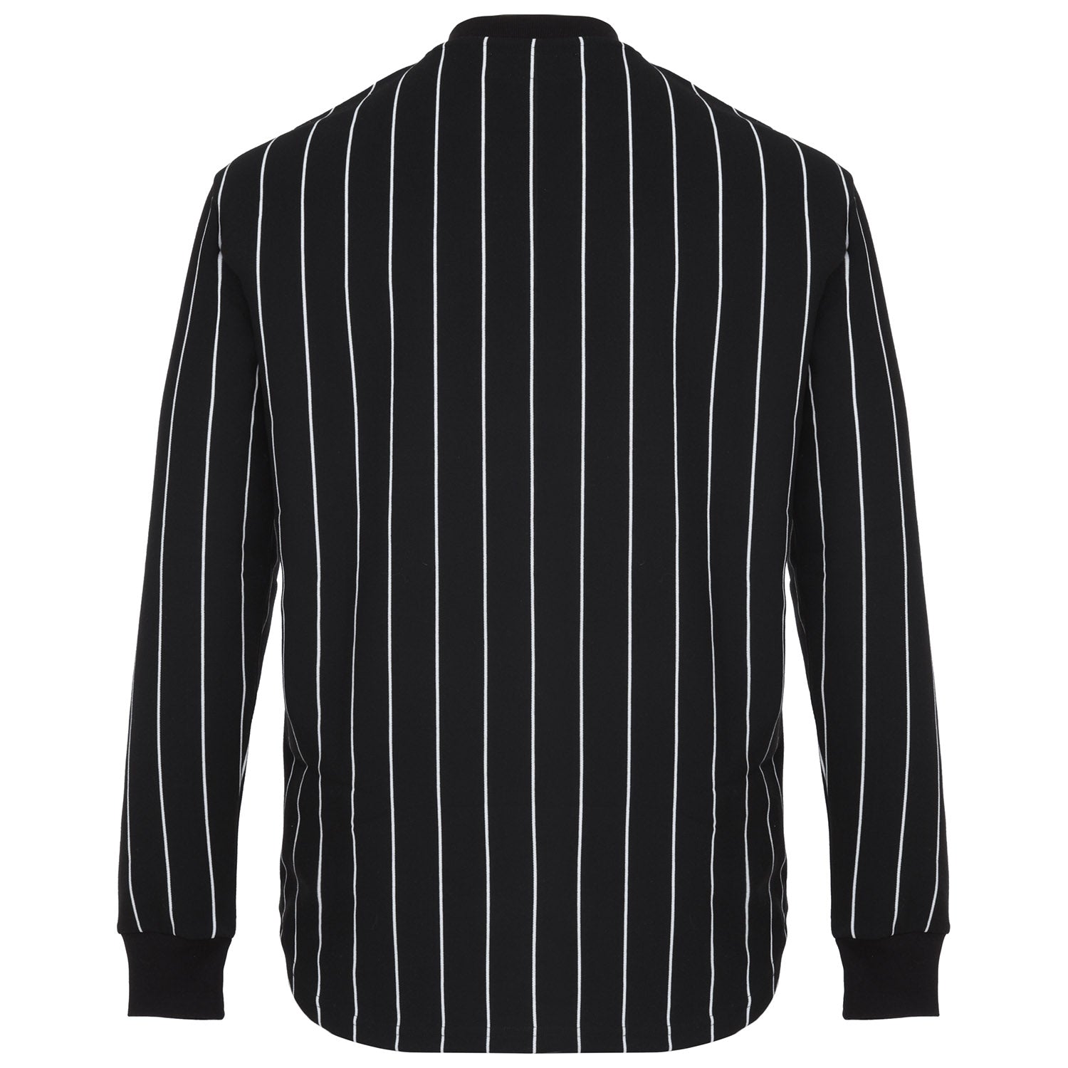 Sixth June - T-shirt manches longues rayures logo Noir