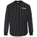 Sixth June - T-shirt manches longues rayures logo Noir