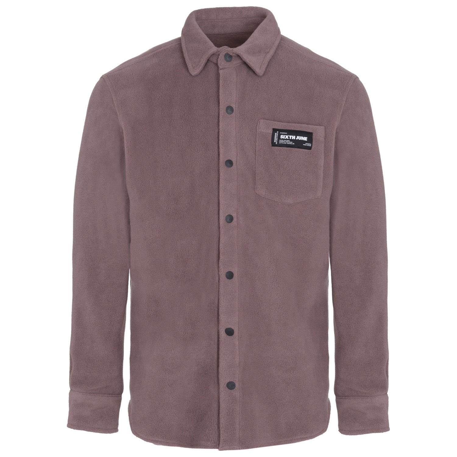 Sixth June - Chemise polaire poche Marron