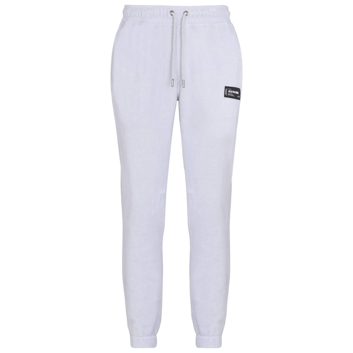 Sixth June - Jogging polaire logo Gris clair