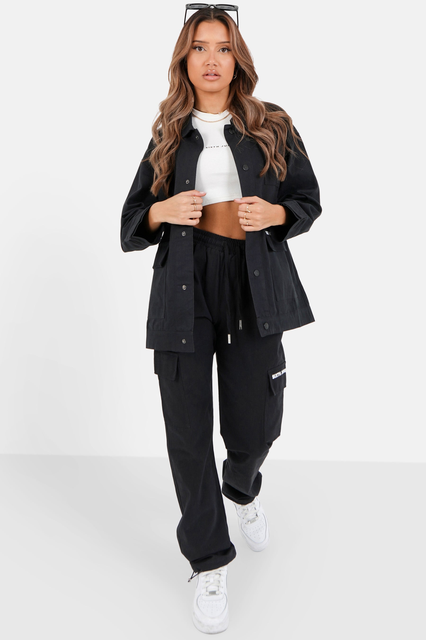 Sixth June - Veste travail oversize Noir