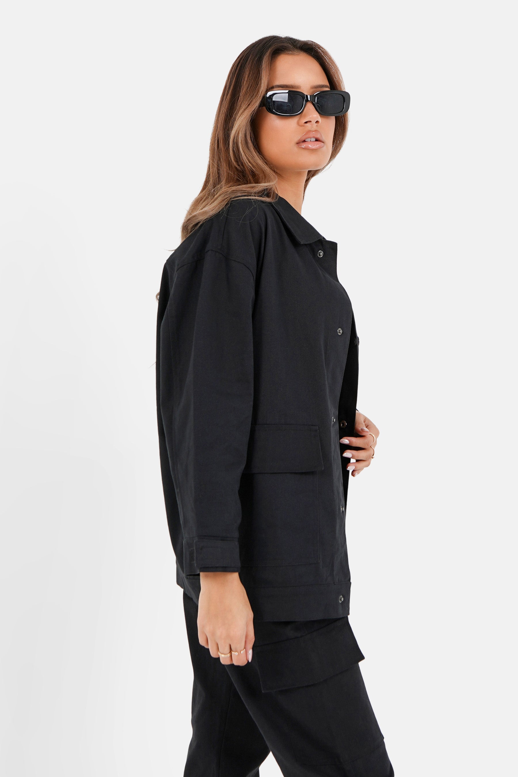 Sixth June - Veste travail oversize Noir