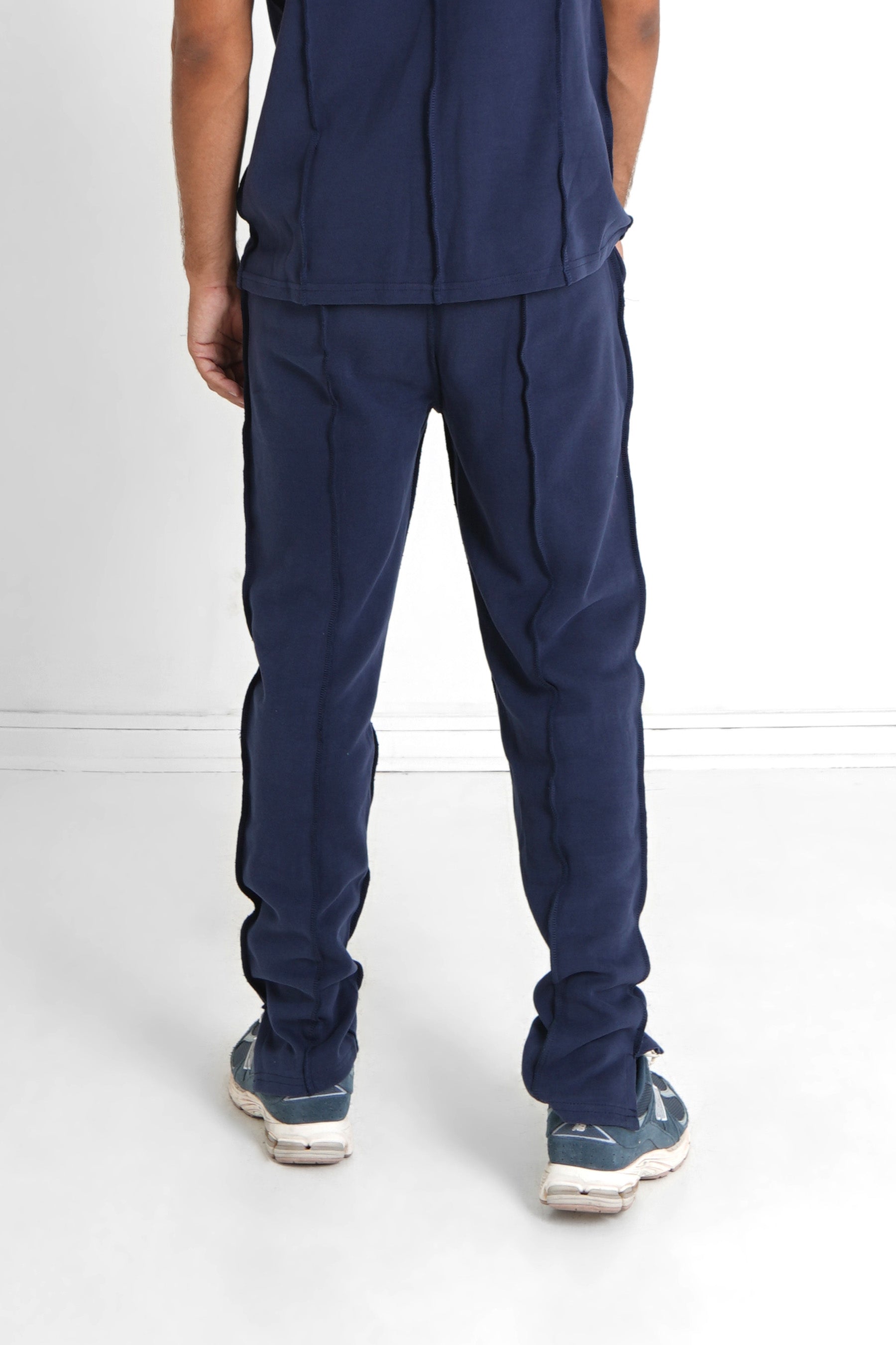 Sixth June - Jogging couture extérieure épais Bleu