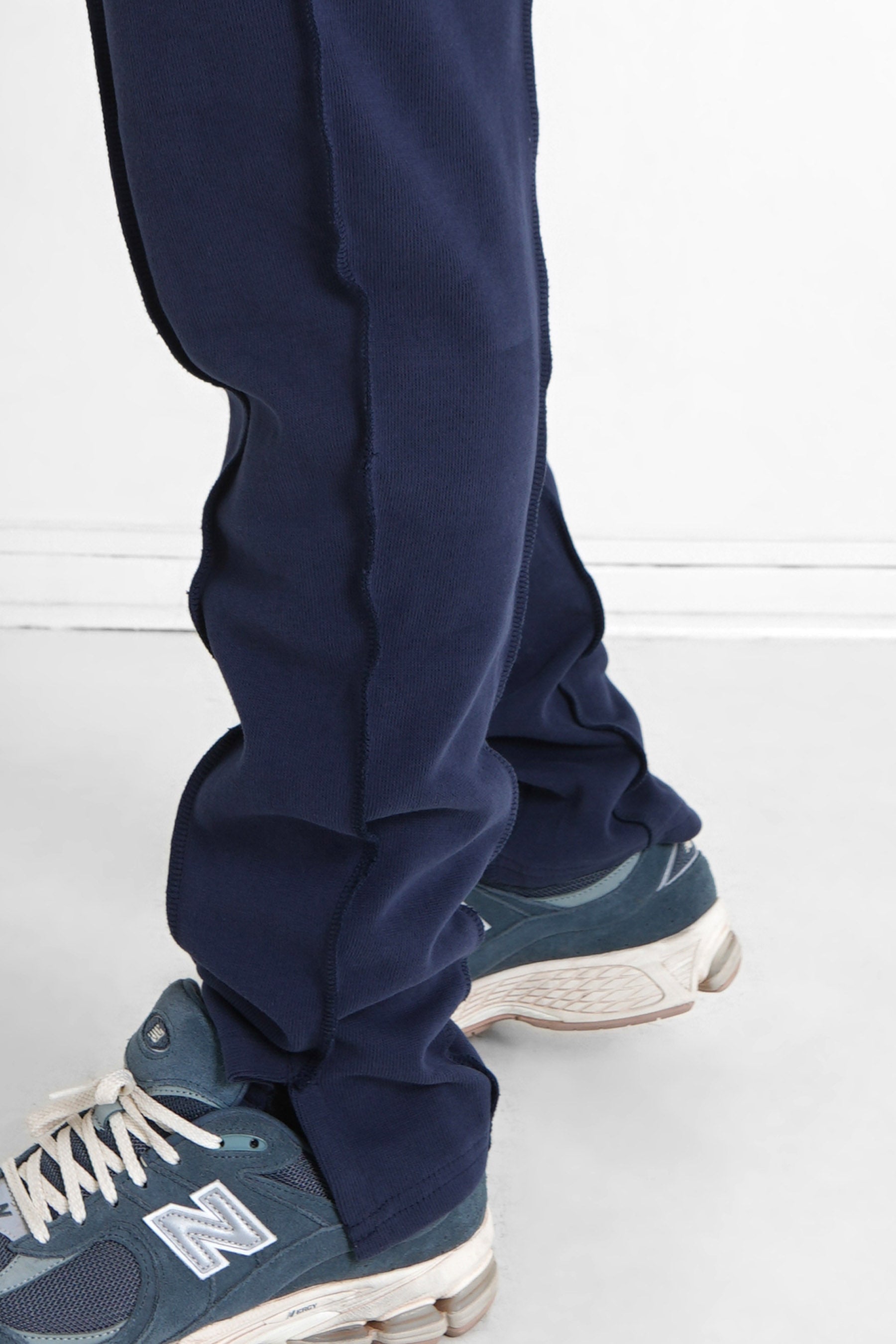 Sixth June - Jogging couture extérieure épais Bleu