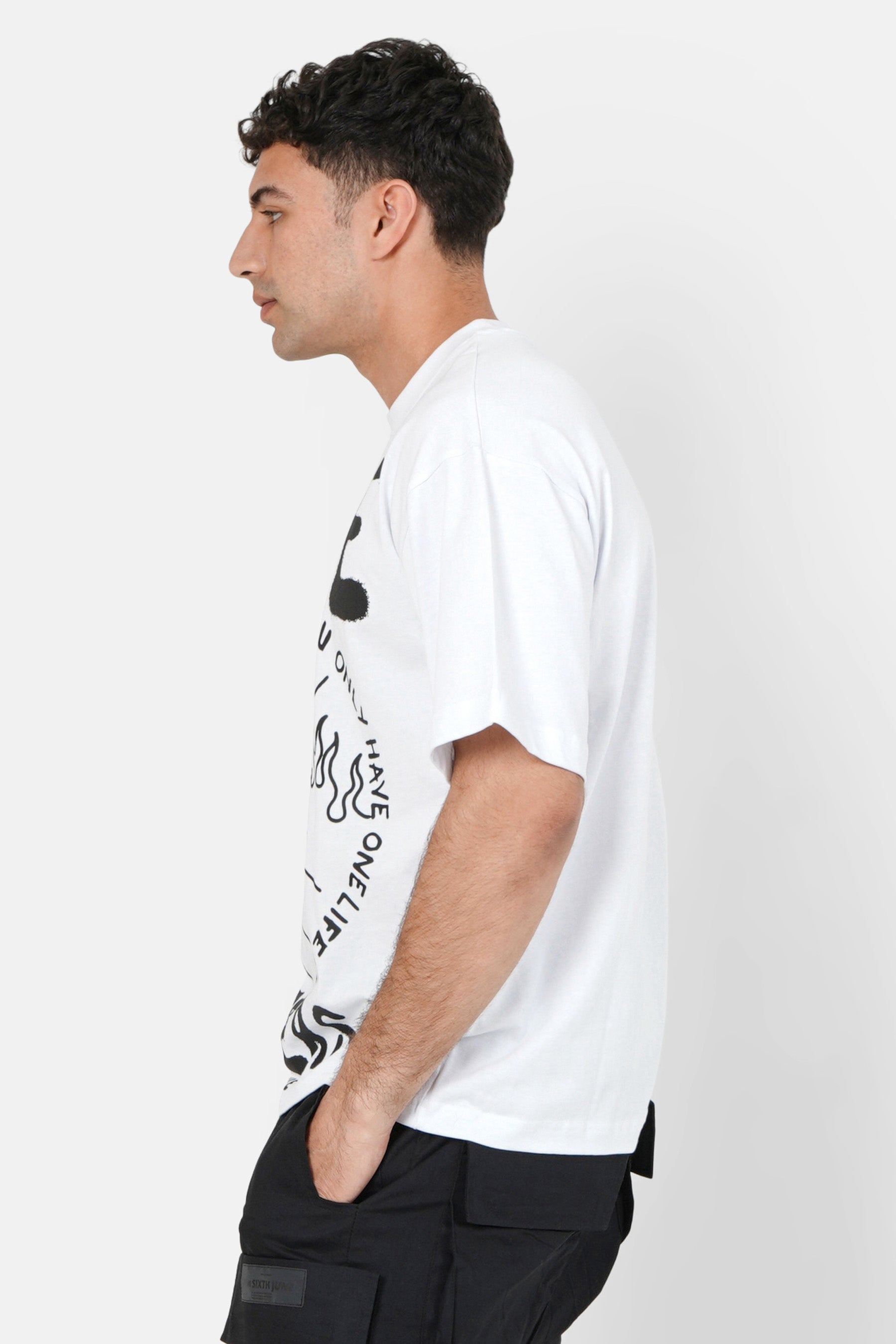 T-shirt LOVE MATTERS Blanc