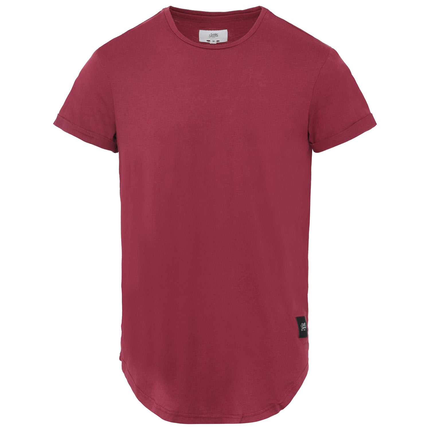 Sixth June - T-shirt bas arrondi Rouge bordeaux