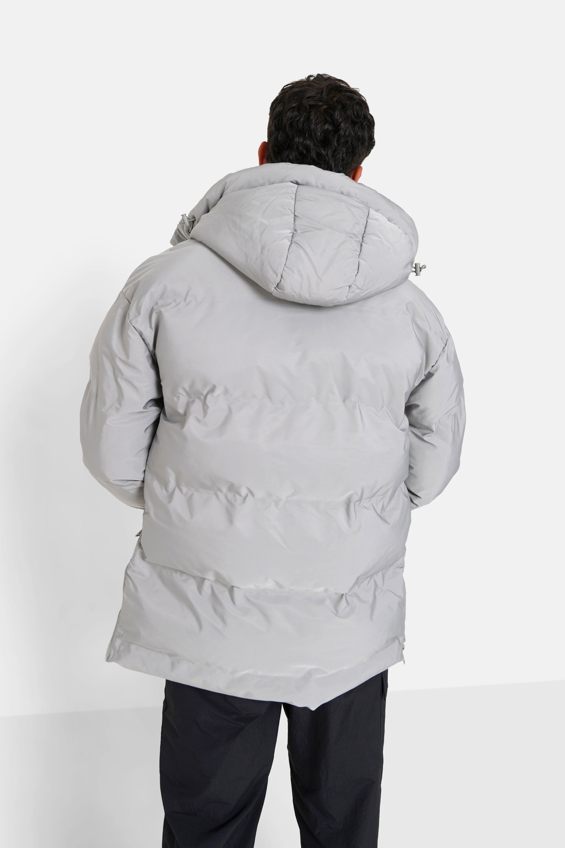 Sixth June - Doudoune courte détails Grey