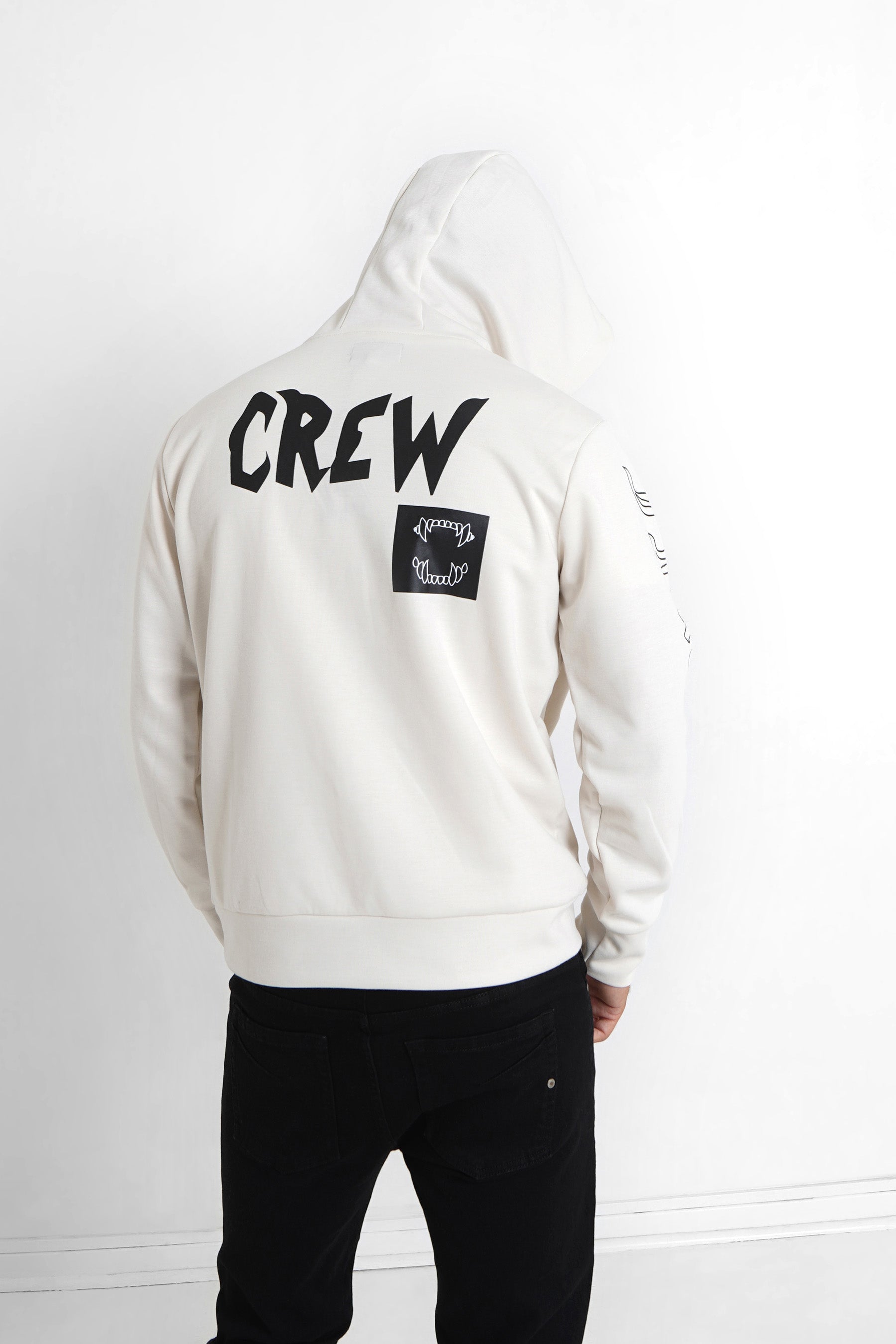 Sixth June - Sweat à capuche crew Beige