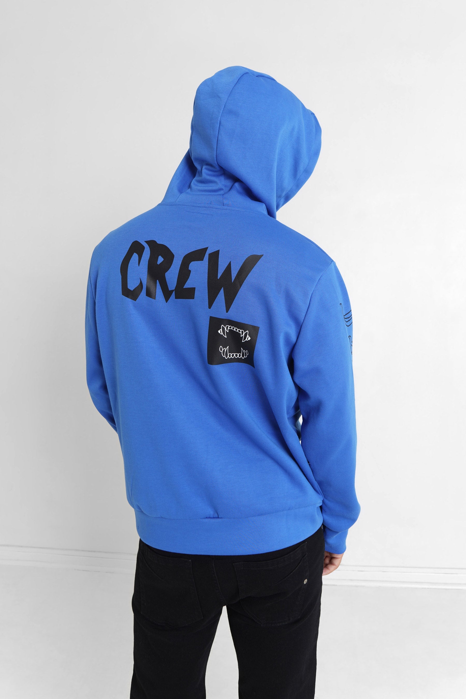 Sixth June - Sweat à capuche crew Bleu foncé