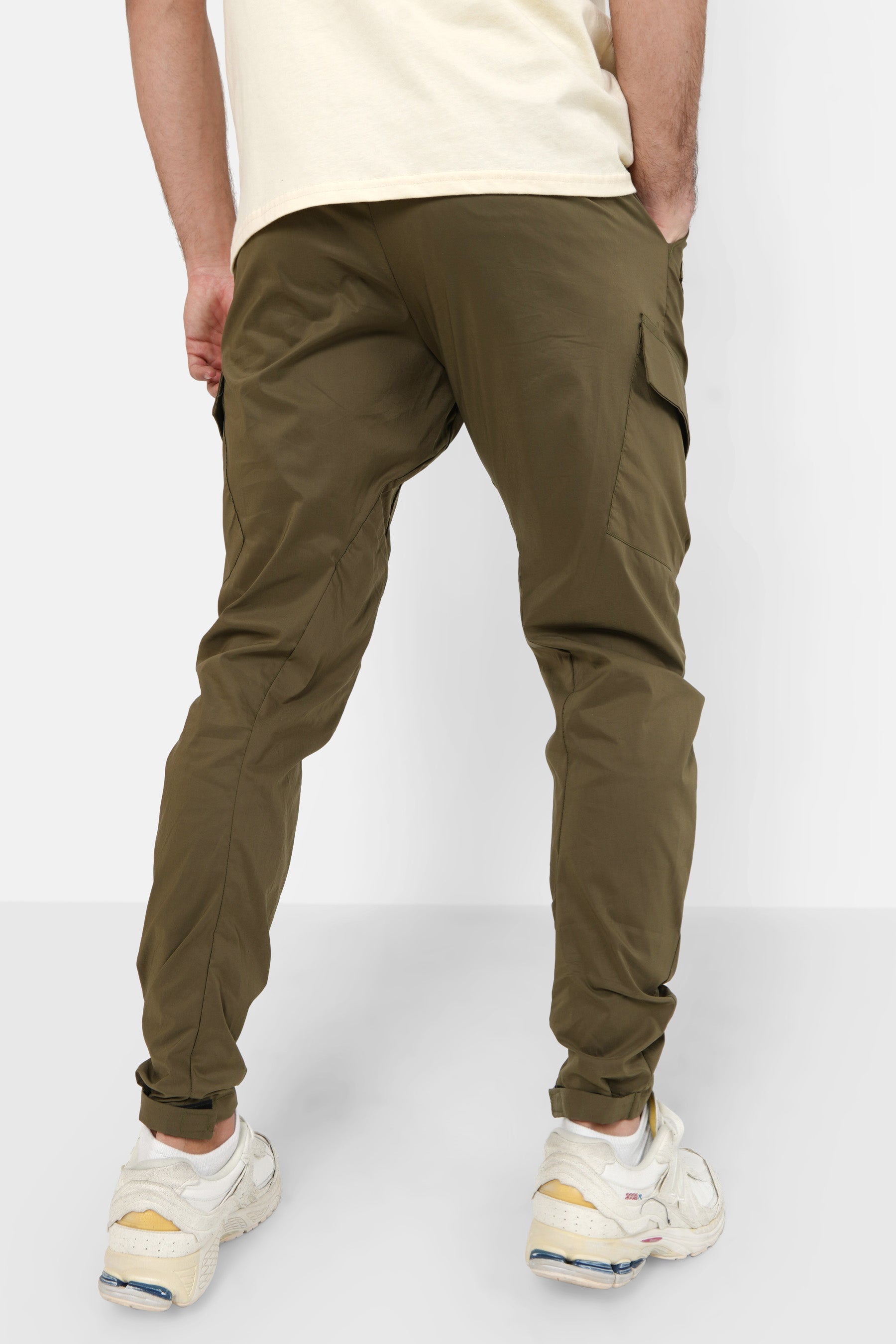 Cargo multi pockets joggers Khaki