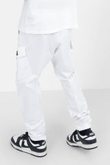 Pantalon cargo léger Blanc