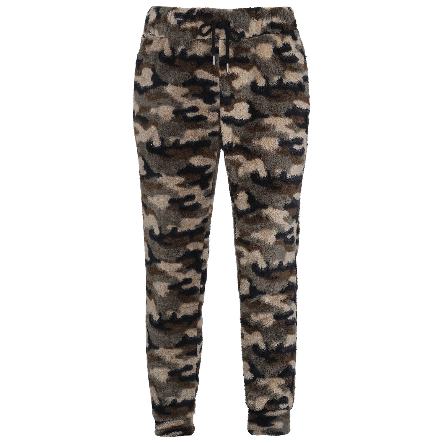 Sixth June - Pantalon camouflage polaire Vert kaki