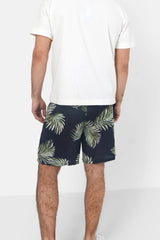 Tropical design shorts Blue