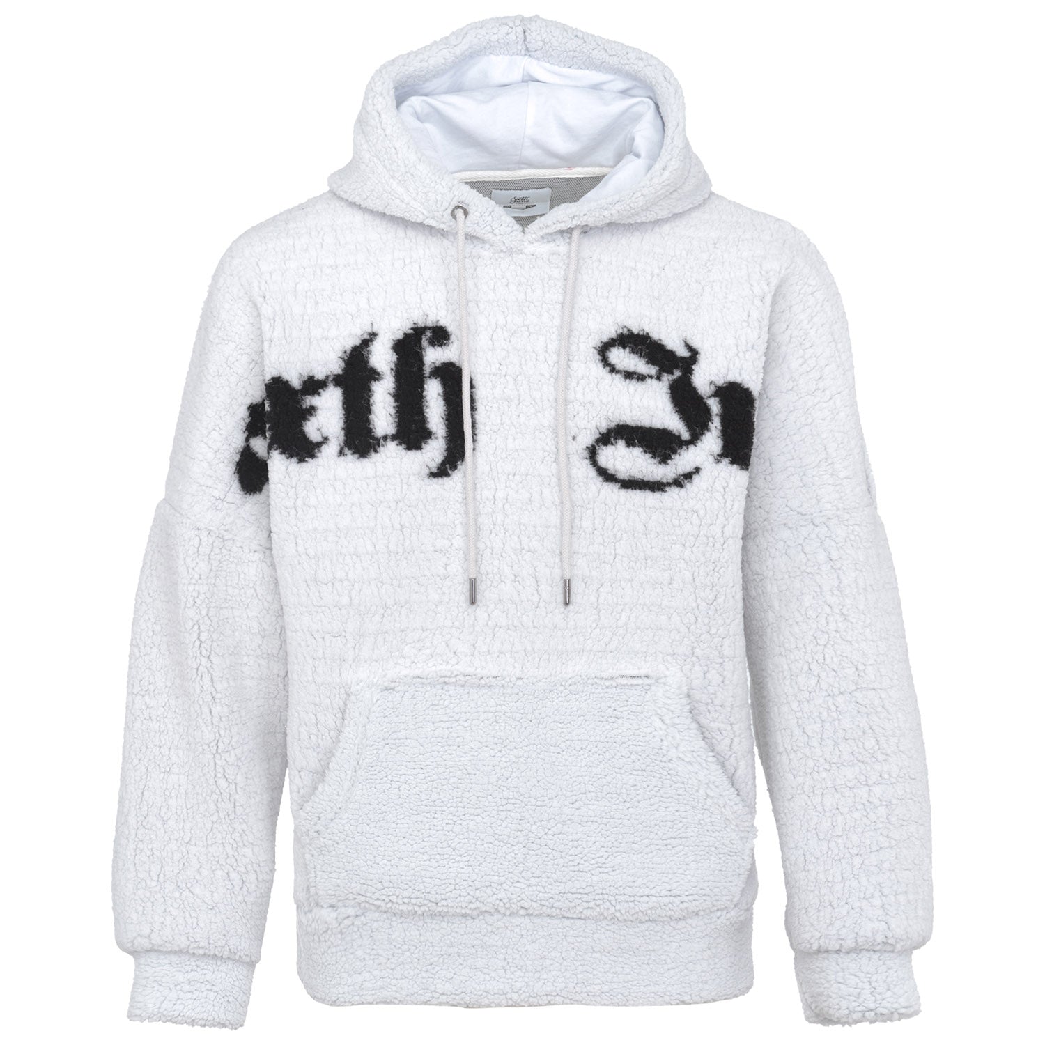 Sixth June - Sweat capuche sherpa oversized Gris