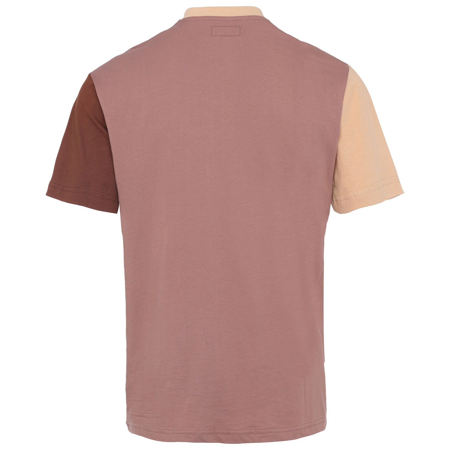 Sixth June - T-shirt tricolore logo Marron