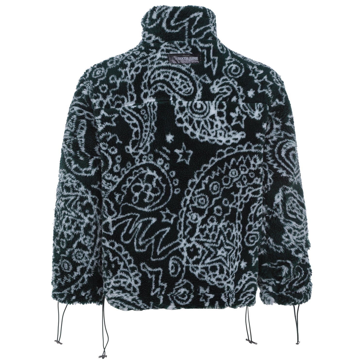 Sixth June - Veste bandana polaire vert